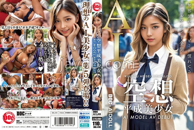 空想平成美少女 AI 模型 AV 出道 黑咲华